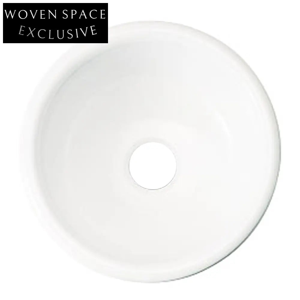 Thomassia Dietao Round Wash Basin White basin