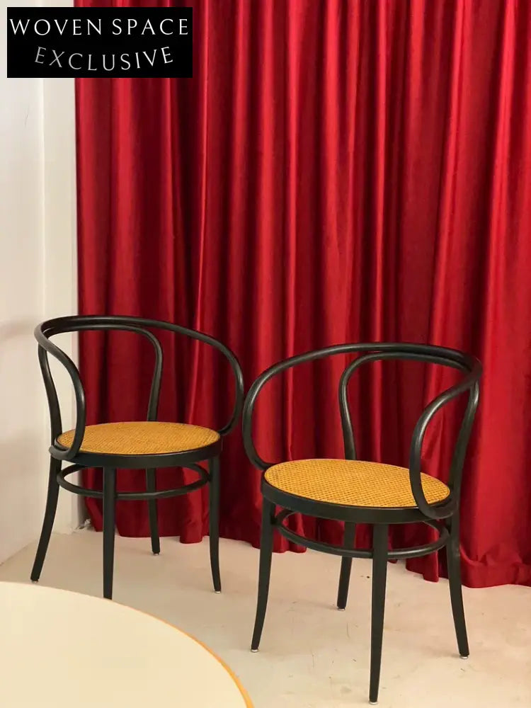 Authentic Thonet 209 Bentwood Rattan Dining Chair - Michael Thonet Design