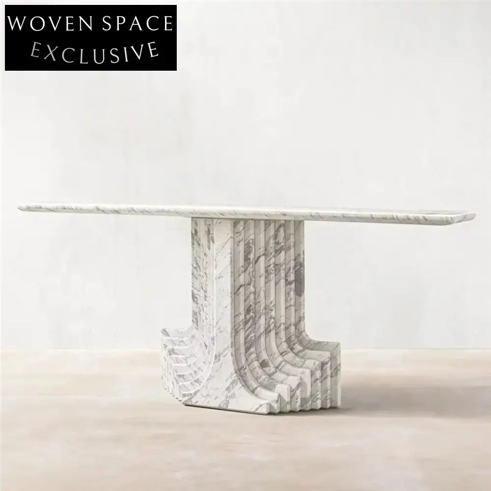 Modern Customizable Marble Top Side Table - Elegant Accent Furniture for Home & Hotel