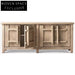 Timeless Retro Solid Wood 4-Door Storage Console Sideboard Cabinet