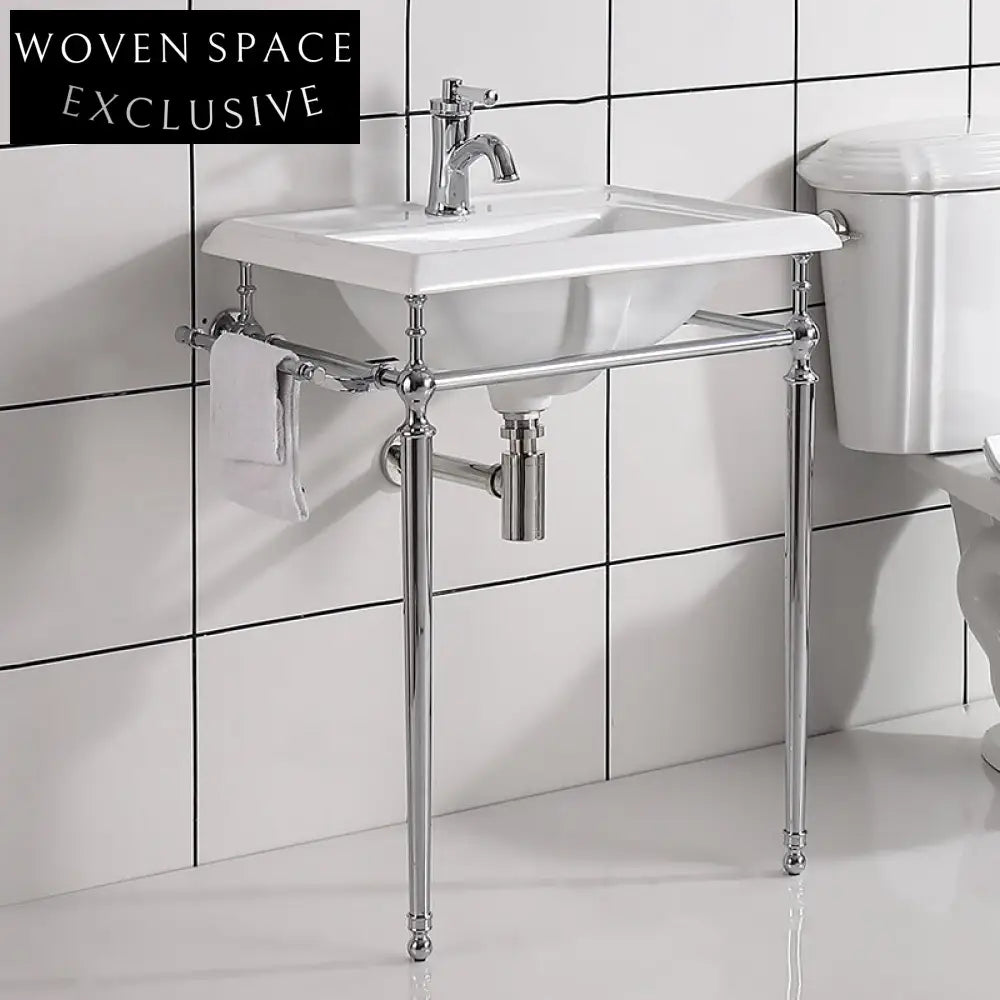 Tiziano Retro Gold Copper Bracket Integrated Basin Gold suit