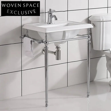 Tiziano Retro Gold Copper Bracket Integrated Basin Gold suit