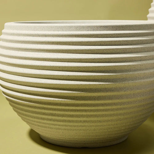 Argos Ribbed Planter - Set of 3 | Grey