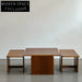 Tobia Scarpa And Afra Scarpa Coffee Table With Side Tables by Maxalto