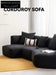 tofu block sofa special-shaped corner module combination detachable and washable designer creative fabric sofa
