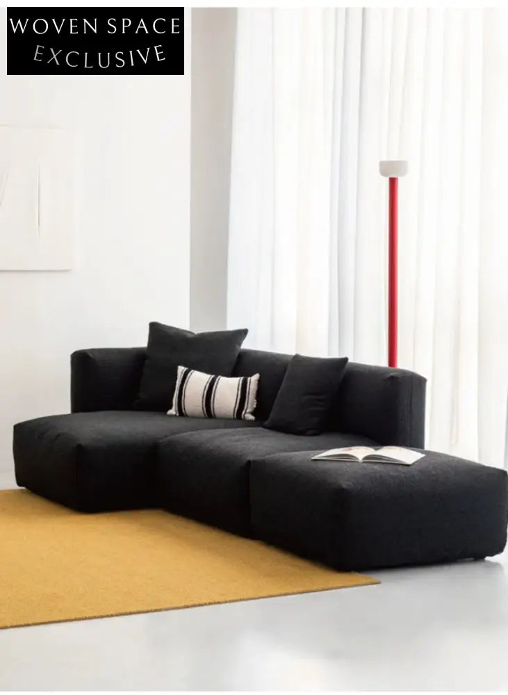 tofu block sofa special-shaped corner module combination detachable and washable designer creative fabric sofa