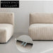 tofu block sofa special-shaped corner module combination detachable and washable designer creative fabric sofa