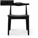 Trisha Elbow Dining Chair - Black (Set of 2)