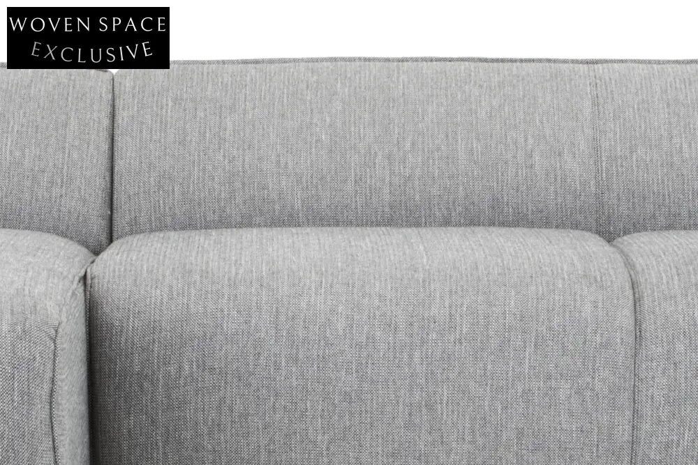 Troy 3 Seater Left Chaise Sofa - Graphite Grey Sofas