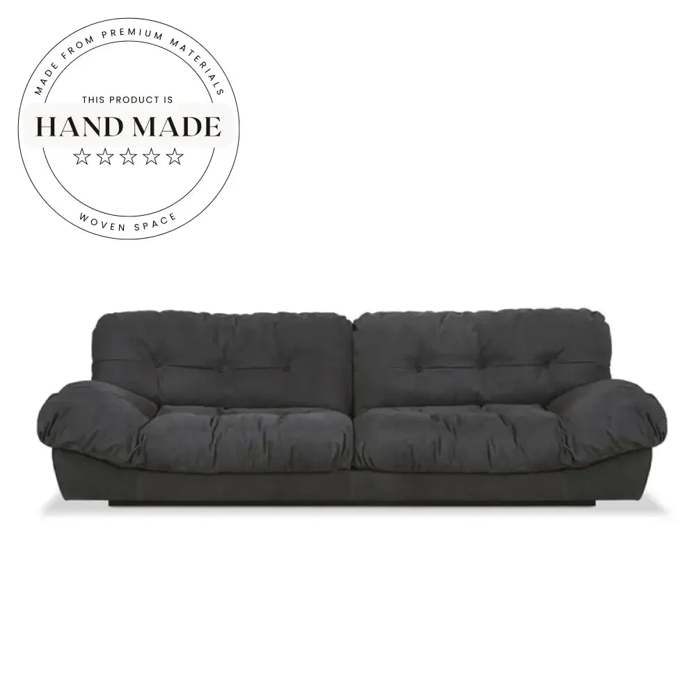 Tufted Fabric Upholstered Italian Design Modern Luxury Sectional Sofa
