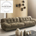 Tufted Fabric Upholstered Italian Design Modern Luxury Sectional Sofa