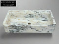 Tullio Calacatta Viola Ribbed Marble Sink