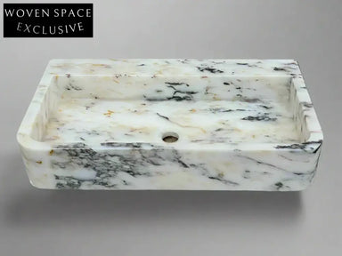 Tullio Calacatta Viola Ribbed Marble Sink