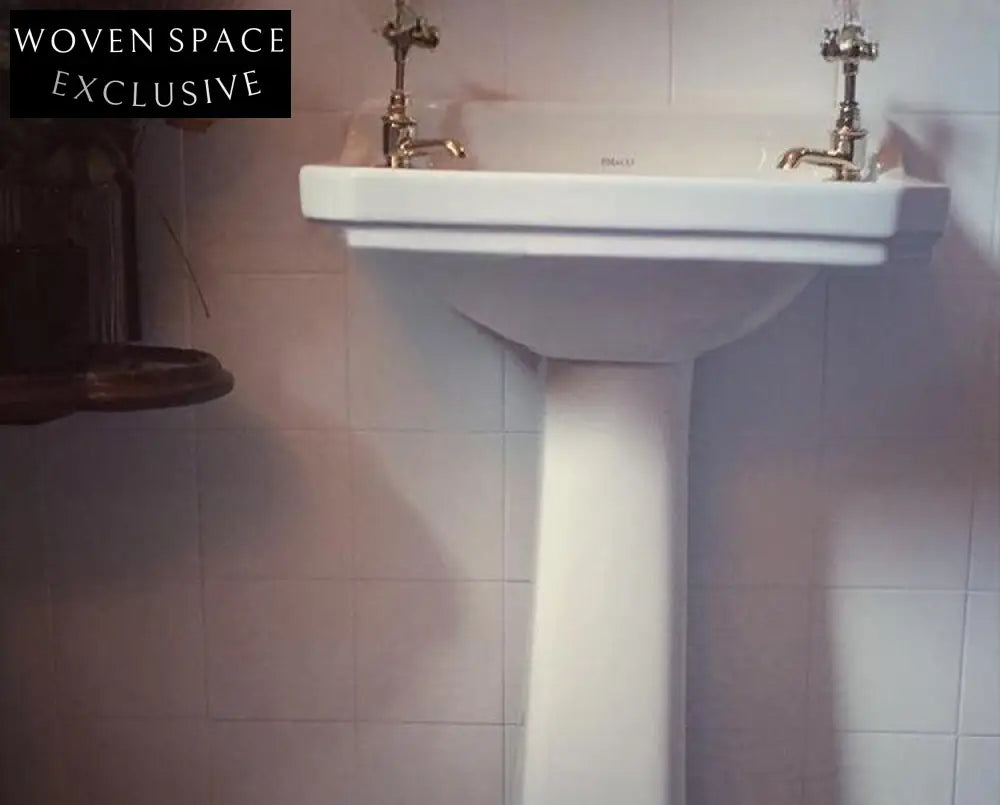 Ulisses Ceramic Column Basin