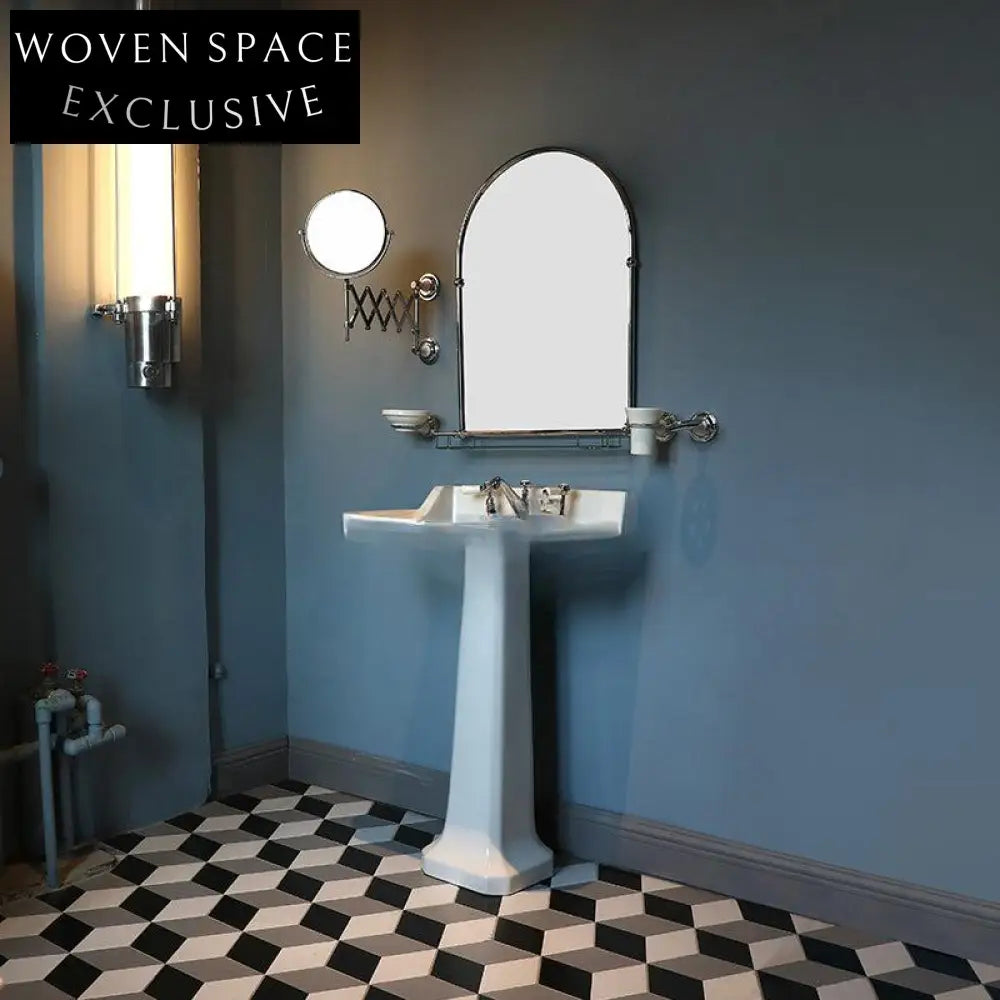 Ulisses Ceramic Column Basin