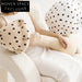 Ultra-Soft J-Shaped Long Sofa Cushion Pillow with Whimsical Mushroom Design
