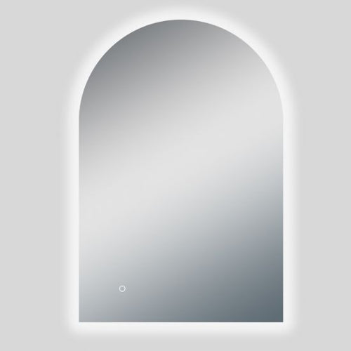 Arch 3 Color Lighting Backlit LED Mirror with Touch Sensor Switch