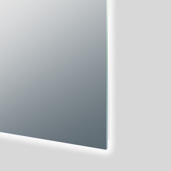 600*900mm Arch 3 Color Lighting Backlit LED Mirror with Touch Sensor Switch