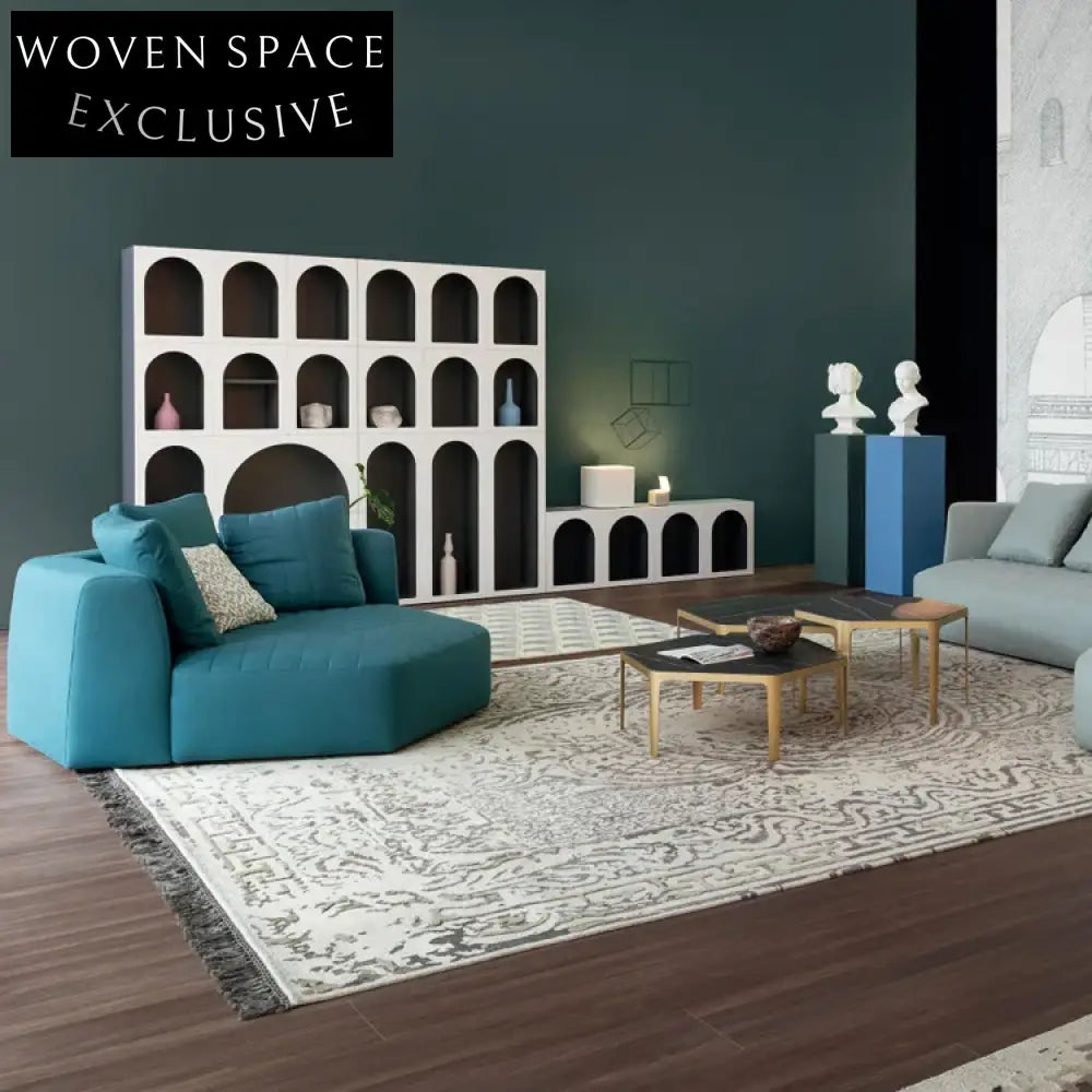 Unique Creative Plywood Display Side Storage Cabinet for Living Room