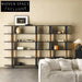 Unique Modern Ash Wood Bookshelf, Living Room Storage, Decorative Display Cabinet
