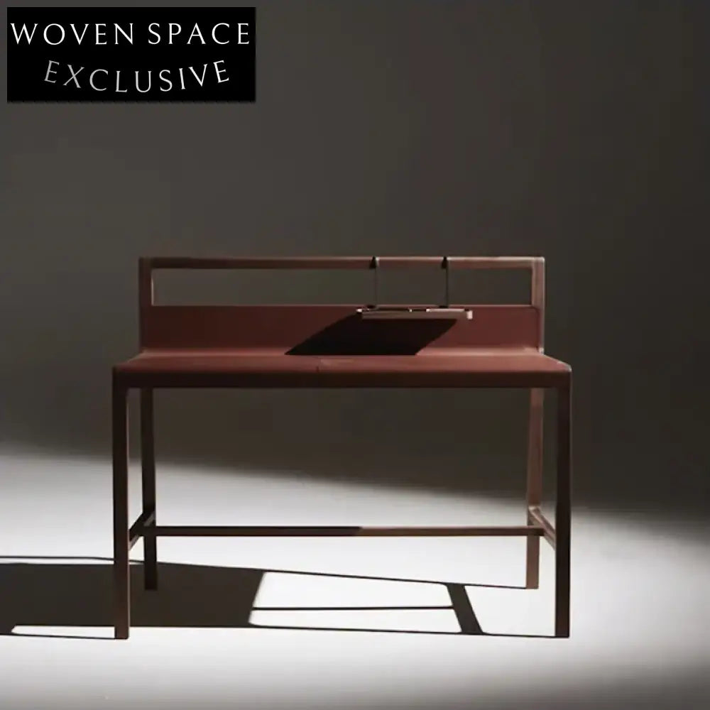 Unique Multi-functional Ash Leather Top Dressing Table for Home & Vanity