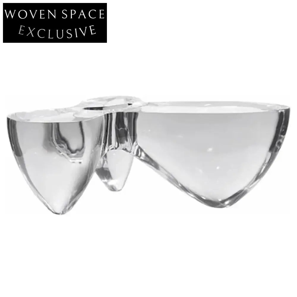 Unique Transparent Epoxy Resin Coffee Table for Modern Living Room Decor