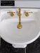 Varese Dietao Pedestal Basin Retro Style Three-Hole