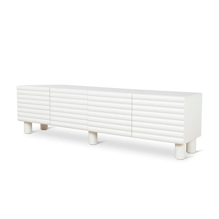 Vasuda 2m TV Entertainment Unit - White