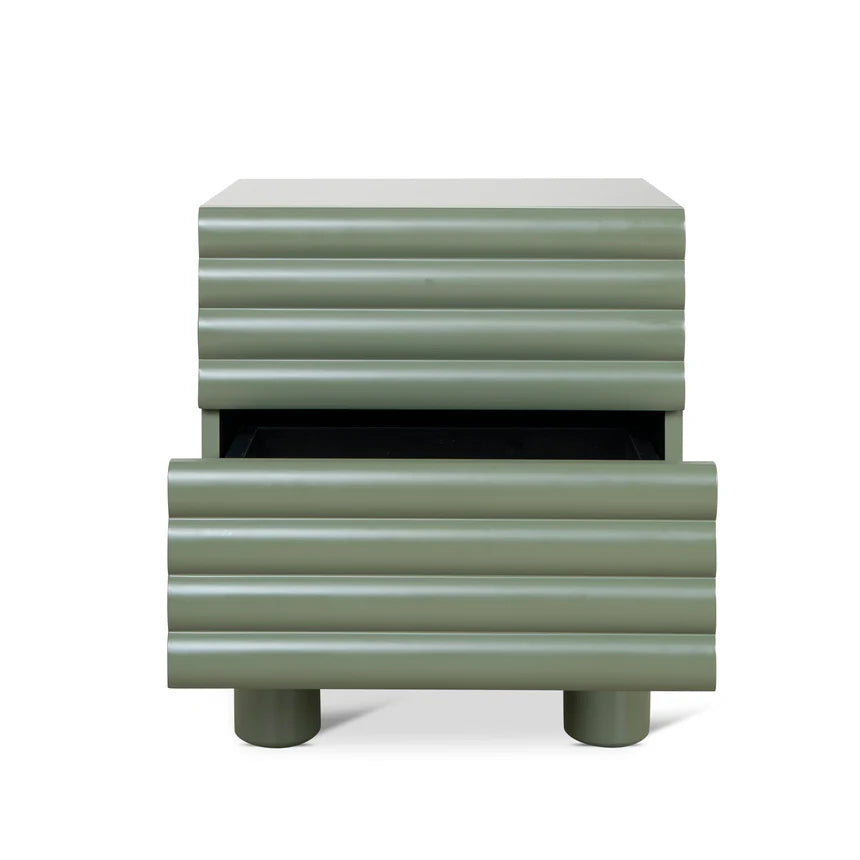 Vasuda Bedside Table - Green