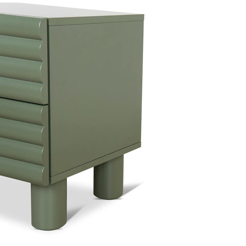 Vasuda Bedside Table - Green