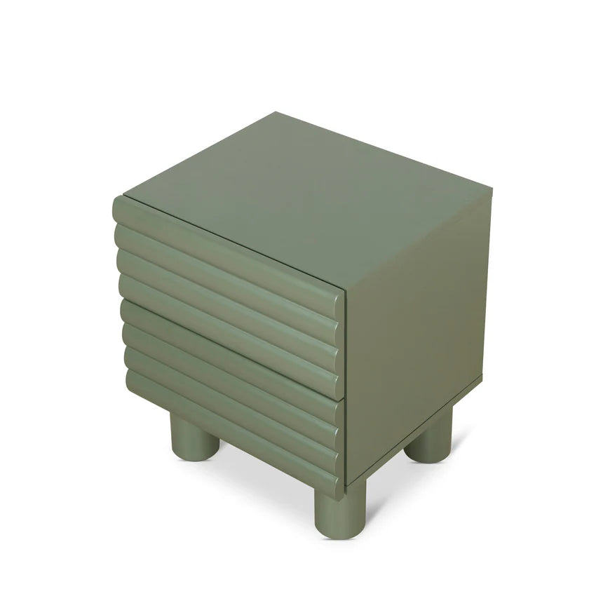 Vasuda Bedside Table - Green