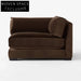 Modern Velvet Corner Sofa Chair - Luxury Living Room Seating Set