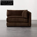 Modern Velvet Corner Sofa Chair - Luxury Living Room Seating Set