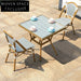 Versatile All-Weather Rattan French Bistro Outdoor Patio Dining Chair Collection