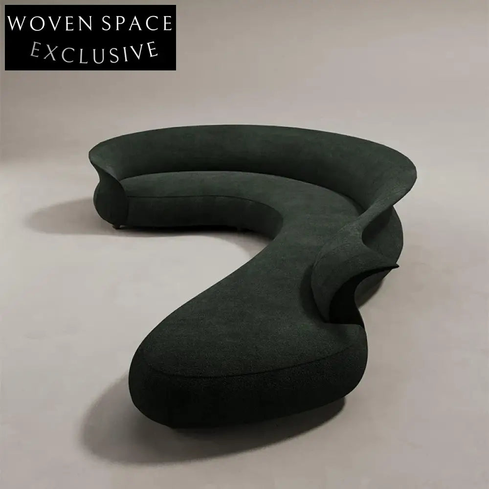 Versatile Green Fabric Reclining Modular Sofa for Modern Living Spaces Couch