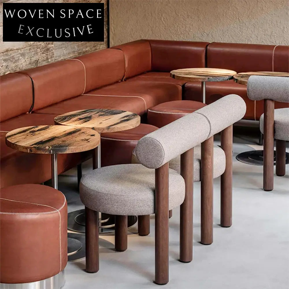 Versatile Modern Velvet Dining Chair with Backrest for Home or Cafe