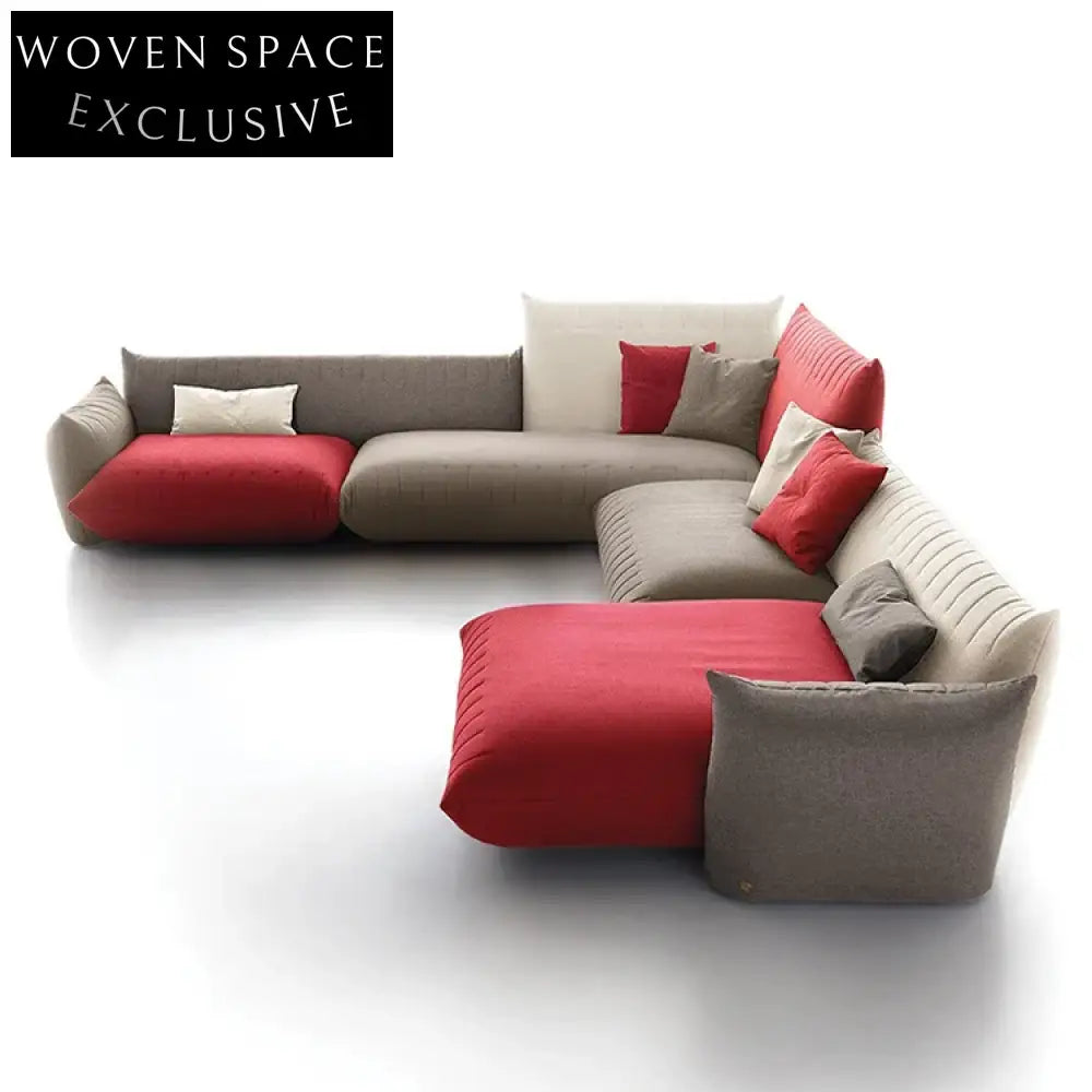 Versatile Velvet Modular Sectional Sofa Set - Modern Design Corner Floor Couch
