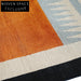 Vibrant Abstract Geometric Polyester Hand-Tufted Area Rug for Modern Home Decor