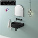 Vibrant Artificial Stone Wall-Mounted Countertop Bathroom Wash Basin Sink