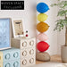 Vibrant Fiberglass Balloon Floor Sculpture: Modern Art Deco Home Entrance Decor