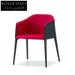 Vibrant Laja Upholstered Velvet Dining Chair with Modern Metal Legs