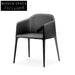 Vibrant Laja Upholstered Velvet Dining Chair with Modern Metal Legs