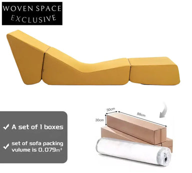 Vibrant Latin American Style High-Density Foam Easy Assembly Compressed Sofa