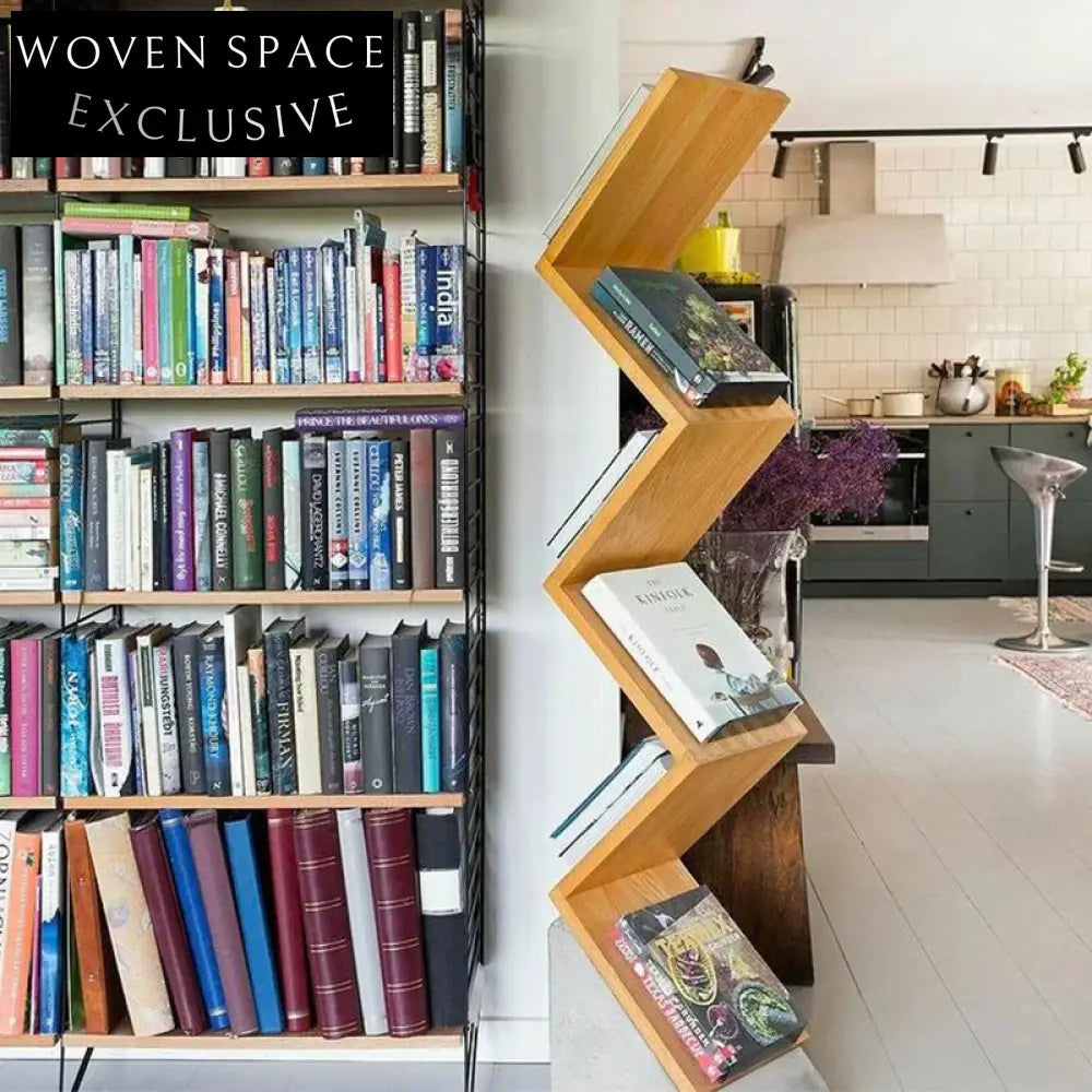 Vibrant Modern Wood Display Cabinet: Colorful Living Room Storage & Decor Solution