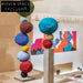 Vibrant Nordic Fiberglass Sphere Sculpture | Contemporary Living Room Decor