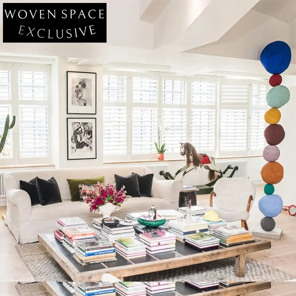 Vibrant Nordic Fiberglass Sphere Sculpture | Contemporary Living Room Decor