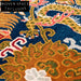 Vibrant Retro Chinese Ethnic Polyester Floor Mat - Machine Washable Area Rug