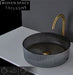 Vibrant Round Tempered Glass Vessel Sink for Modern Bathroom Countertop