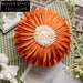 Vibrant Sunflower Floral Decorative Cushion Pillow for Living Room Decor
