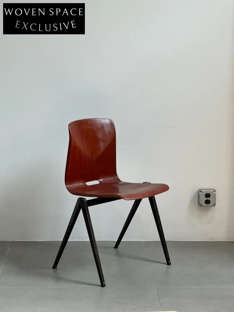 Vintage Dutch Classic Student Chair by Galvanitas S22